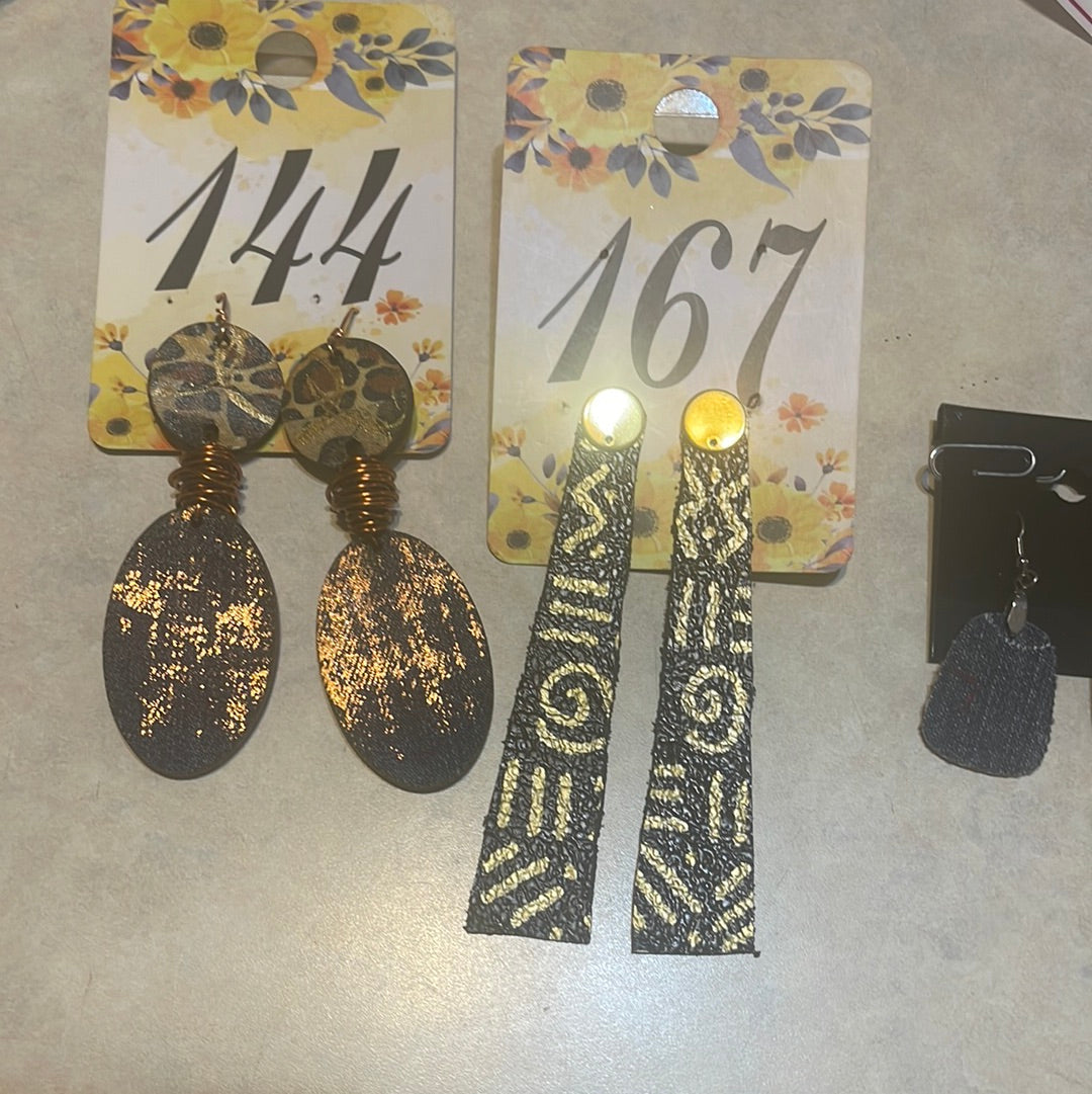 2 pair of clipon earrings from $10.00 sale to Labeeba A