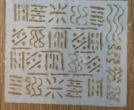 Sherika Stencils-5 pak