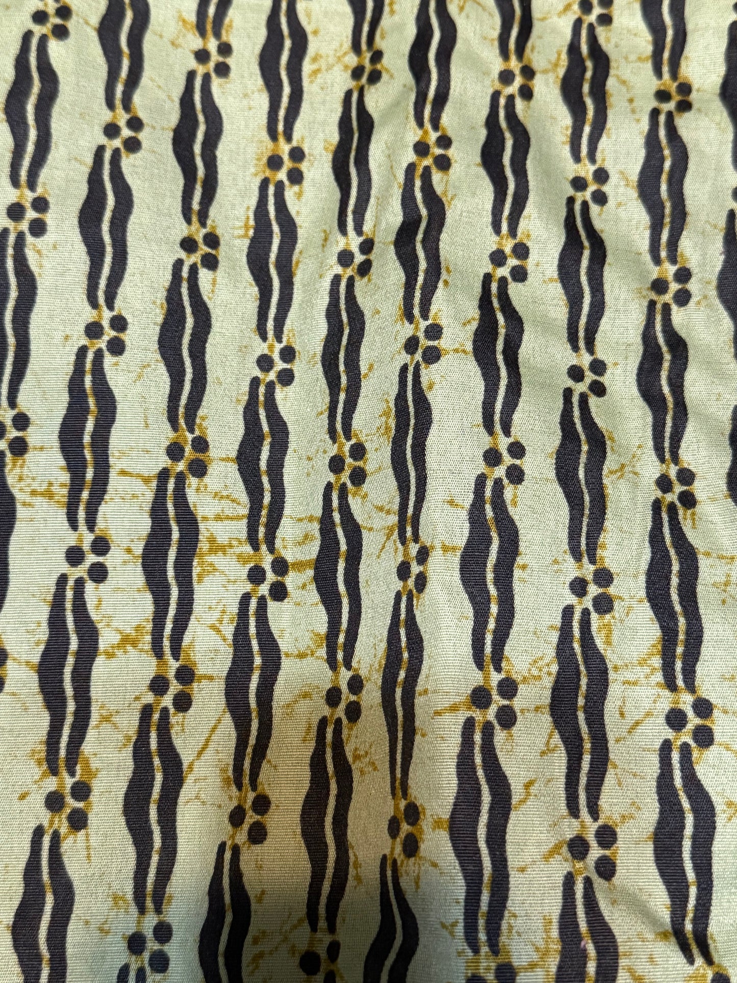 Olive Green/BrownAfrican Printfabric by the yard-3 yard Max
