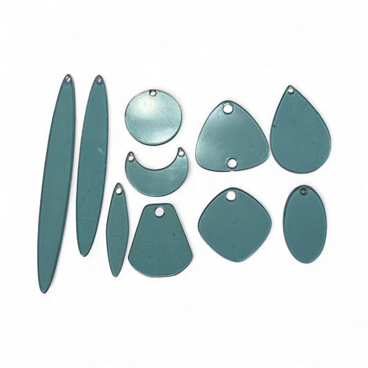 Acrylic Earring Shape Template Set — Large Edition (10 Pieces)