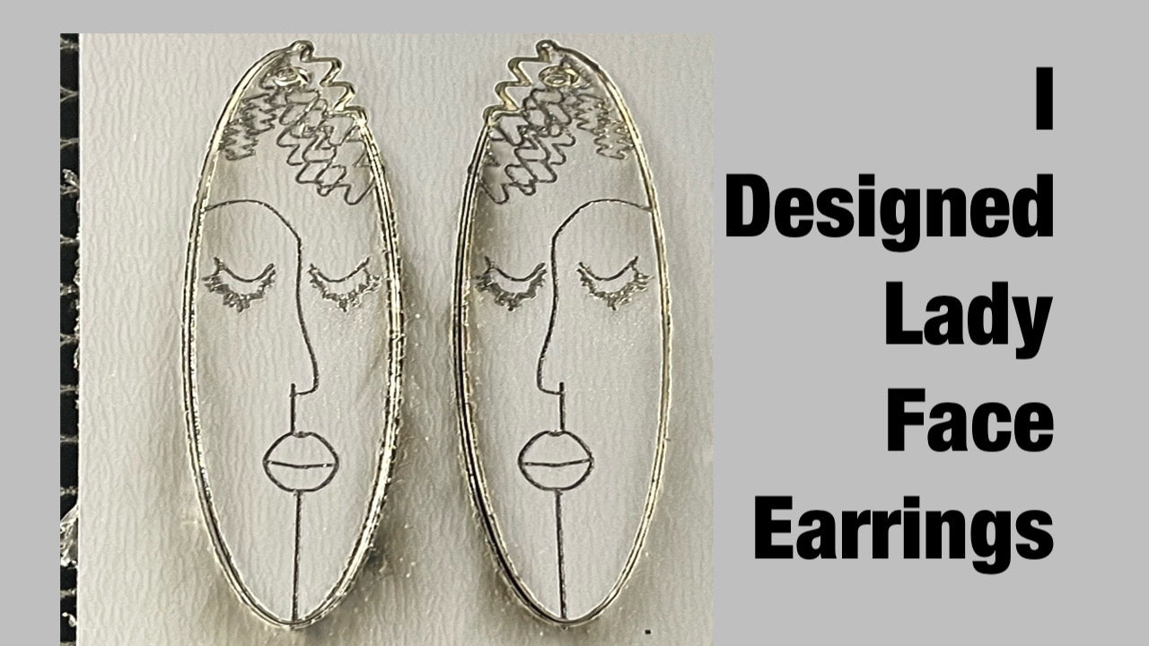 Sister Hair Lady Face SVG - INSTANT Digital Download