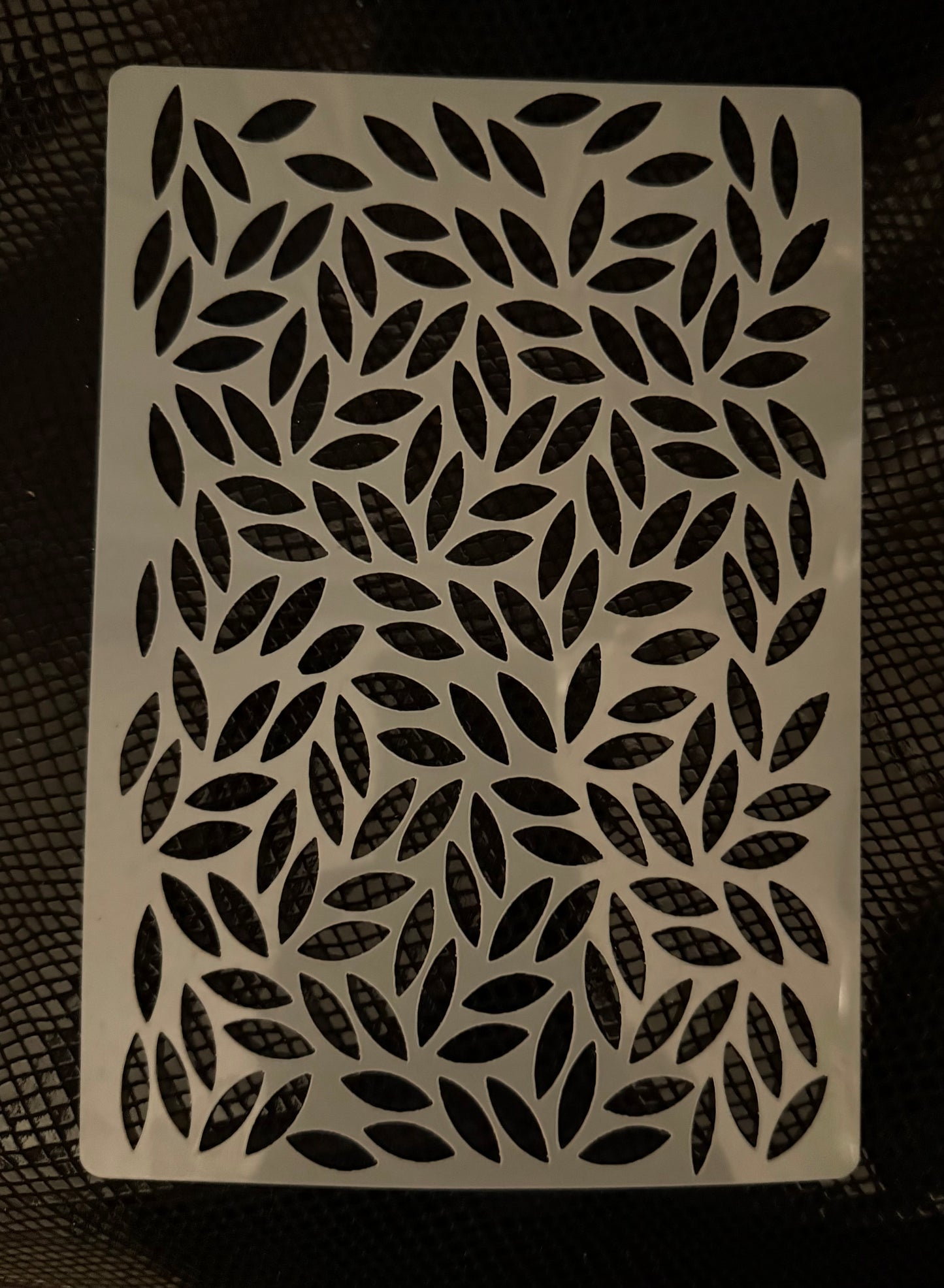 Sherika Stencils- leaf design