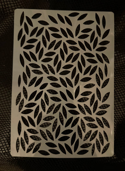 Sherika Stencils- leaf design