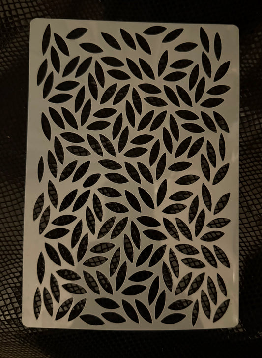 Sherika Stencils- leaf design