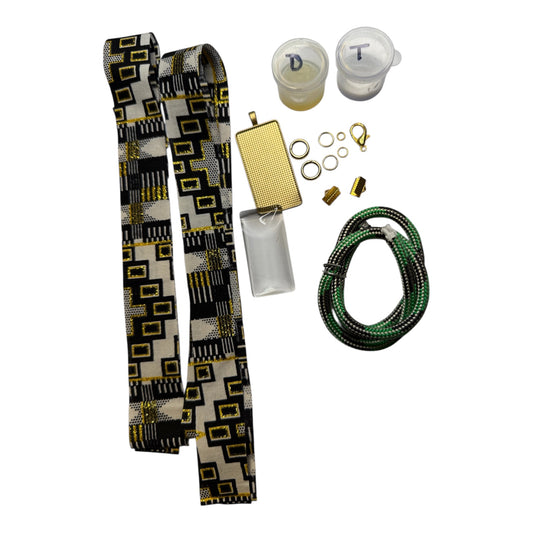 Designer Kit: Fabric Cord Pendant Necklace