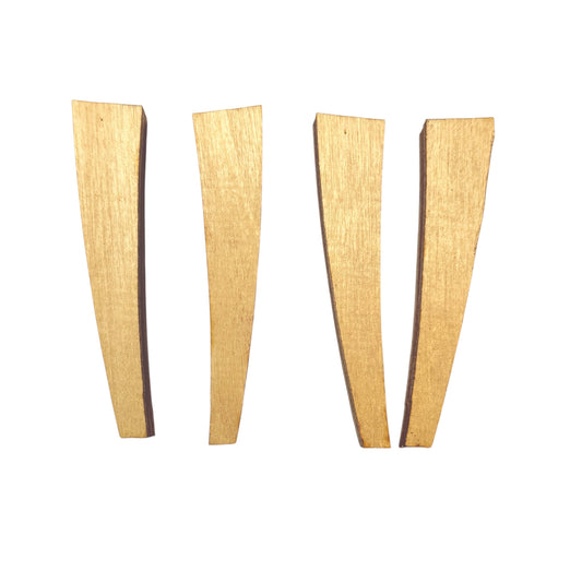 Long Wood Necklace Beads