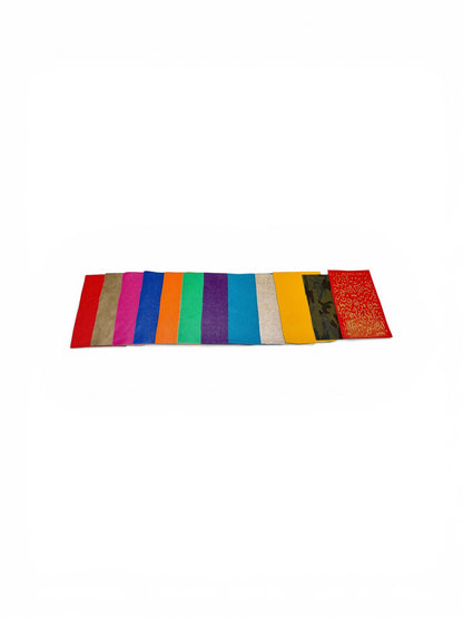 Designer Earring Kit: Leather, Fabric, Templates
