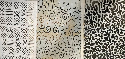 Sherika Stencils-3 pak