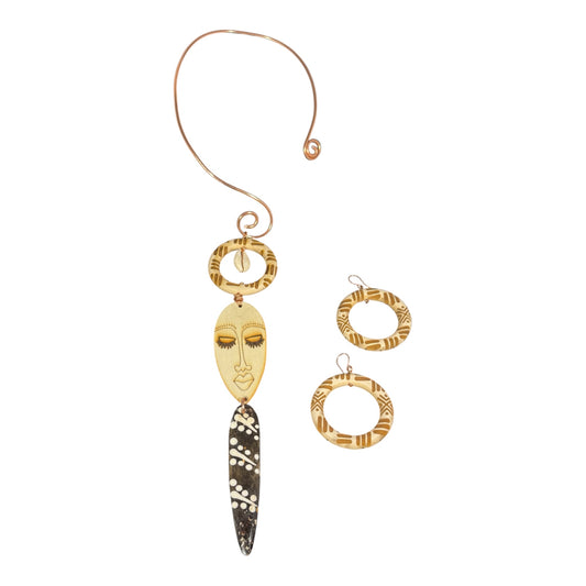 Zuri Grace Pendant & Earrings Set