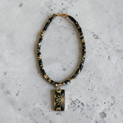 Designer Kit: Fabric Cord Pendant Necklace