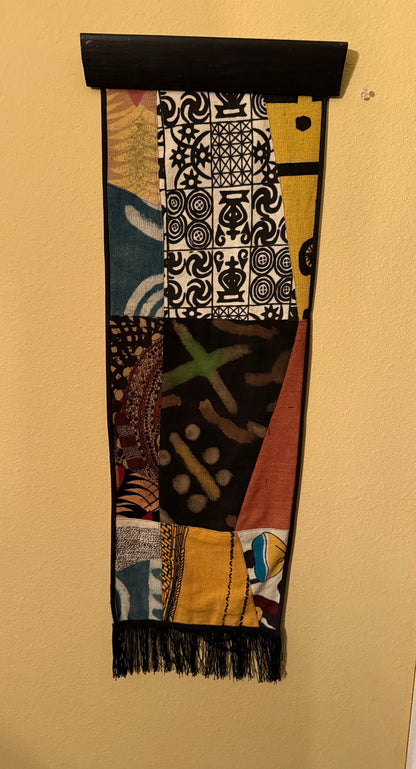 Mudcloth Patchwork Design Fabric-by the yard-limited supply- 1 yard max