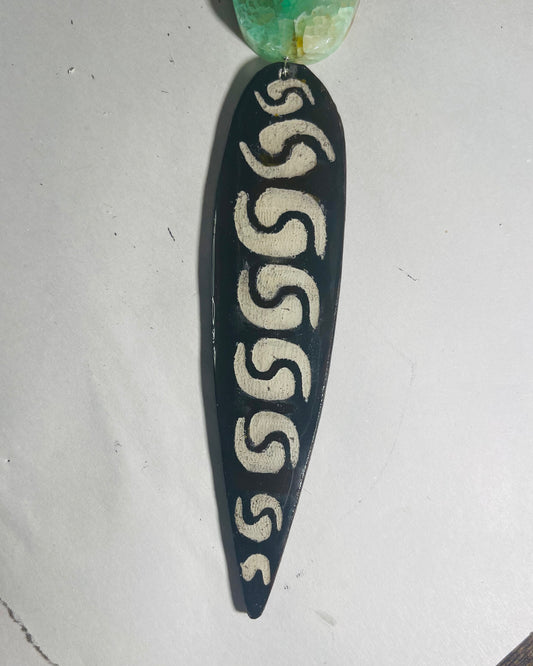 SVG Digital File-Batik Bone Bead (faux mud bone)