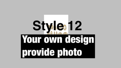 Custom Wood Cuts-12 styles