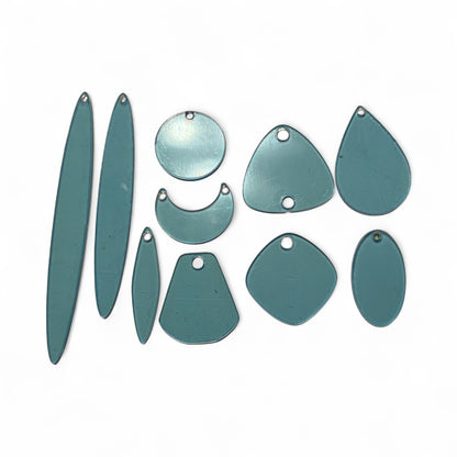 Acrylic Earring Shape Template Set — Large Edition (10 Pieces)