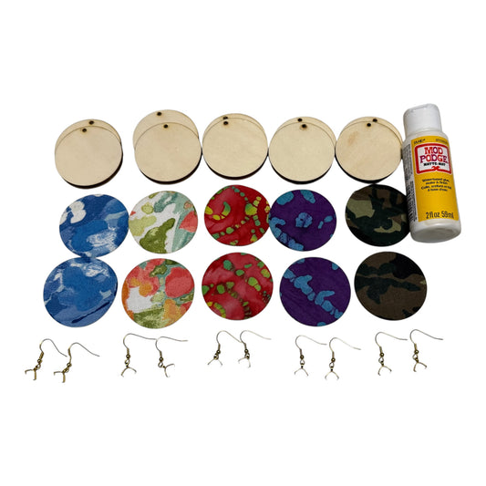 Designer Kit: Fabric Earrings