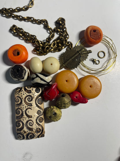 Afro Boho Necklace kit-only 1 available