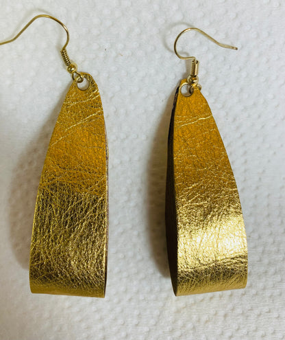 Teardrop hoop earrings - Goldilicious