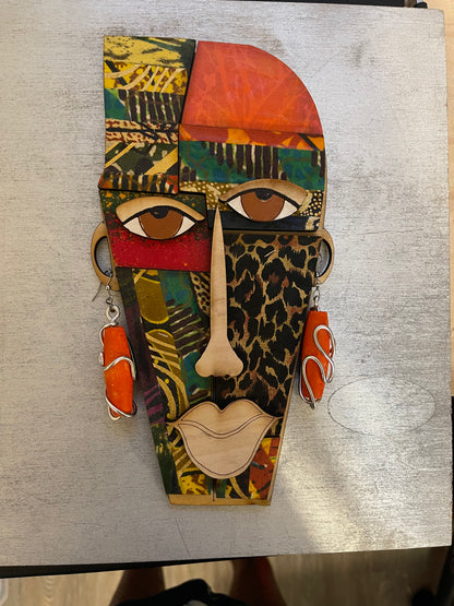 DIY Picasso Inspired Abstract  Mask-SVG Only