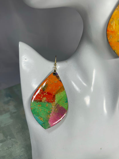 Happy Summer Colorful Earrings