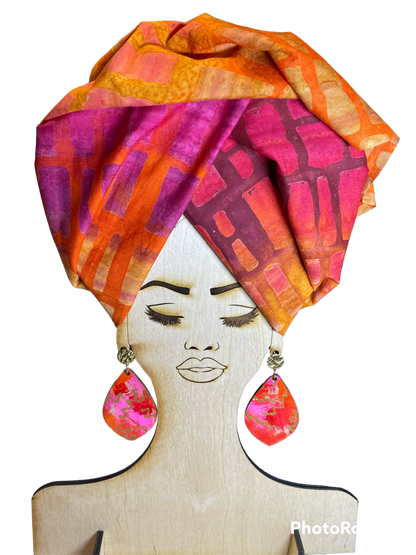 Earring Display File, Earring Stand, Woman SVG - INSTANT Digital Download for Laser Cutter
