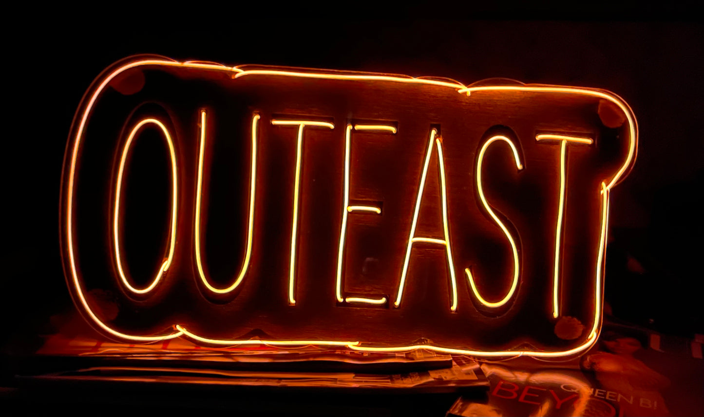 Outeast Lighted Sign