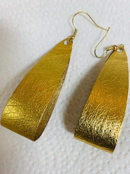 Teardrop hoop earrings - Goldilicious